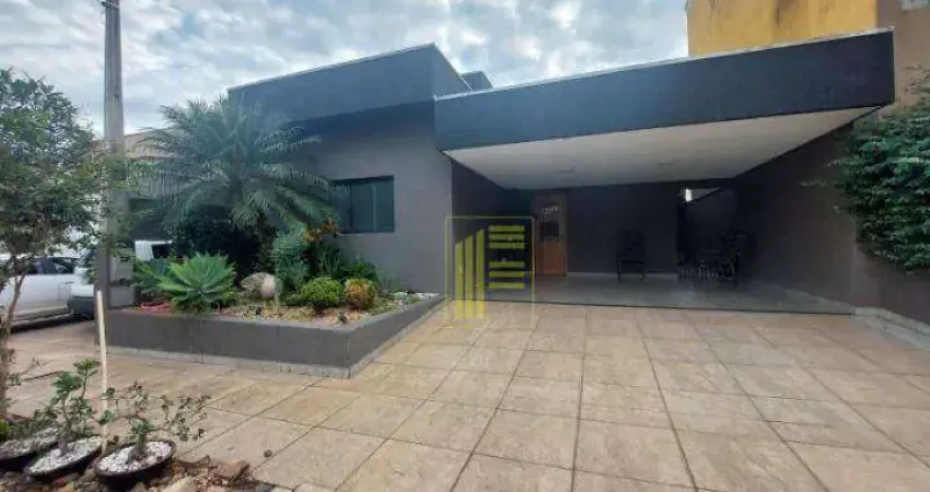 Casa terrea para locação em condomínio com 03 dormitórios, 02 wc e lavabo, com lazer no condomínio.