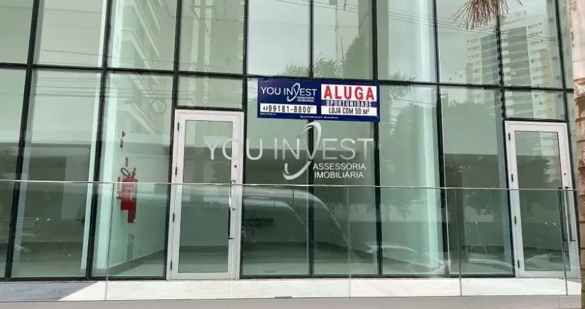 Loja para locação no edifício atsushi yoshi tower com 50 m² - gleba palhano