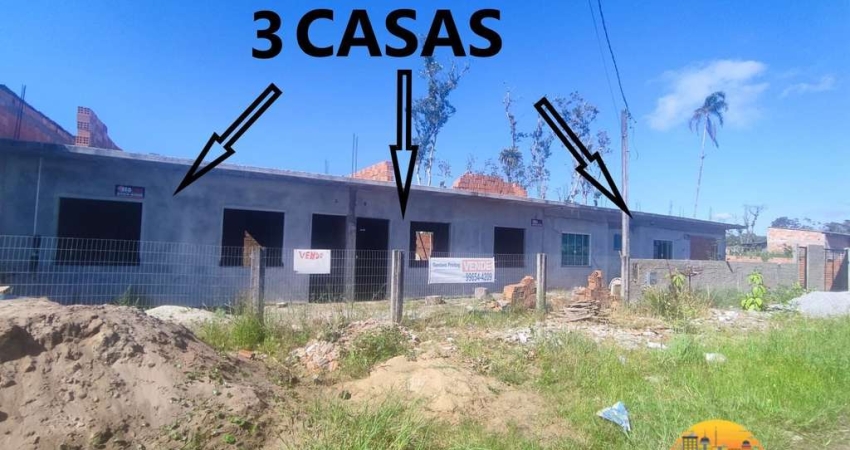R$150 mil - Casa 3 Quartos à Venda em Matinhos Balneário Praia Grande para Finalizar Construção