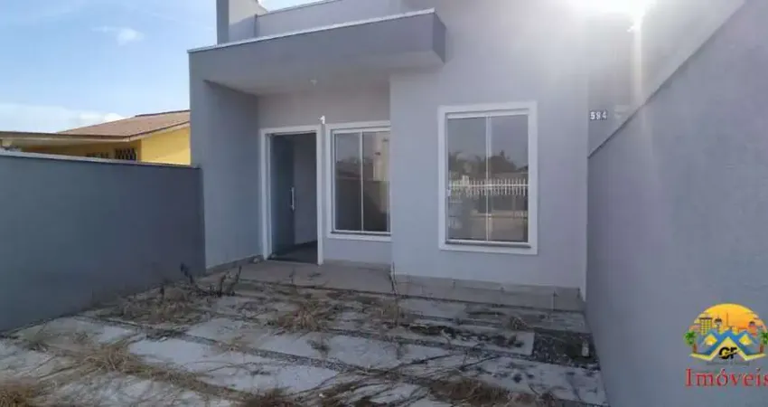 Casa Nova Financiável à Venda na Praia de Matinhos, Balneário Gaivotas, R$250mil.