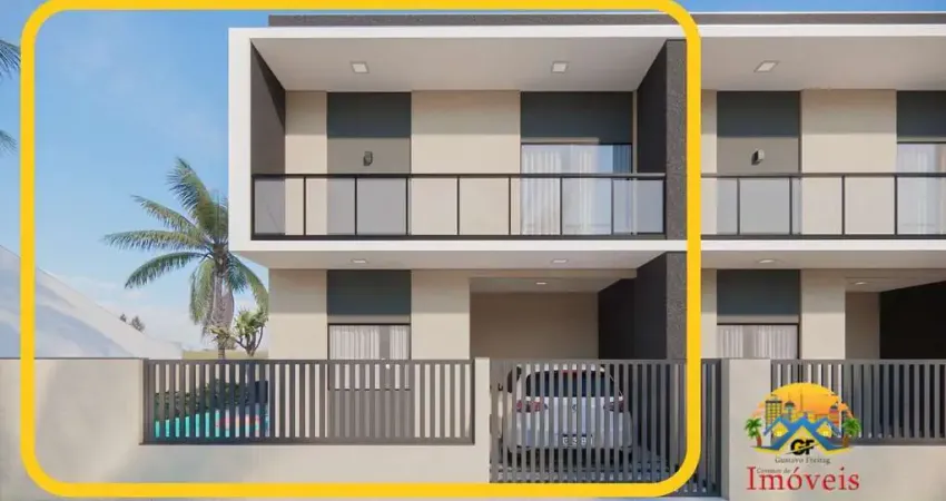 R$699mil/Esquina - Sobrado Finalizando Obra à Venda em Balneário Riviera, Duas Quadras do Mar - Matinhos/PR