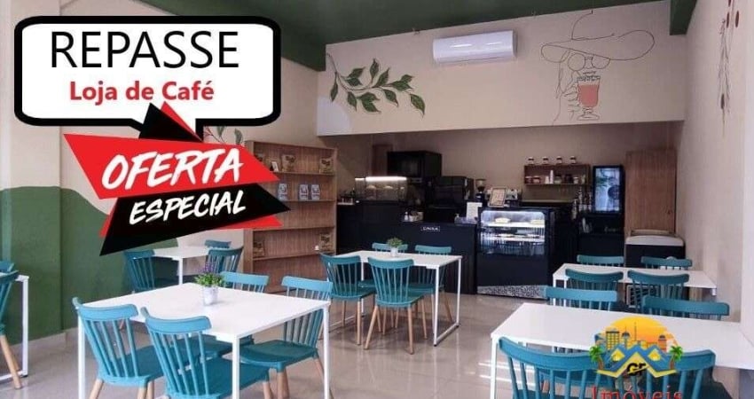 ﻿R$125mil - Oportunidade ...Repasse de Loja de Café e lanches em funcionamento, é só dar continuidade.