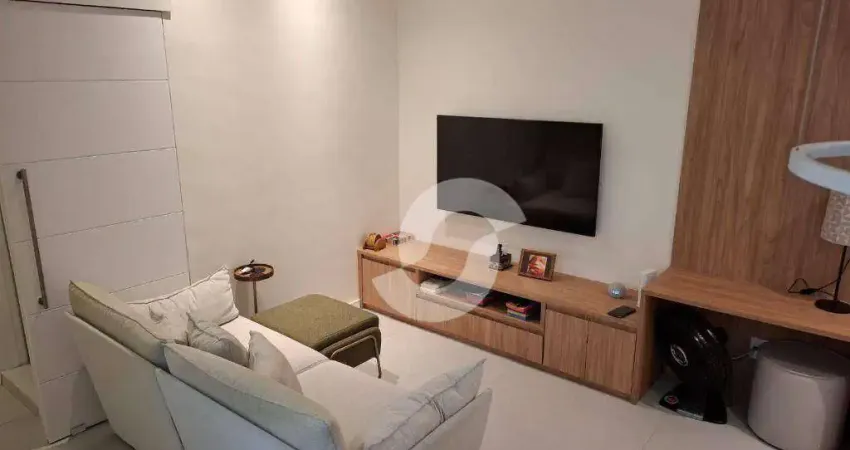 Apartamento com 3 dormitórios com vaga na Praia de Icaraí - Niterói/RJ