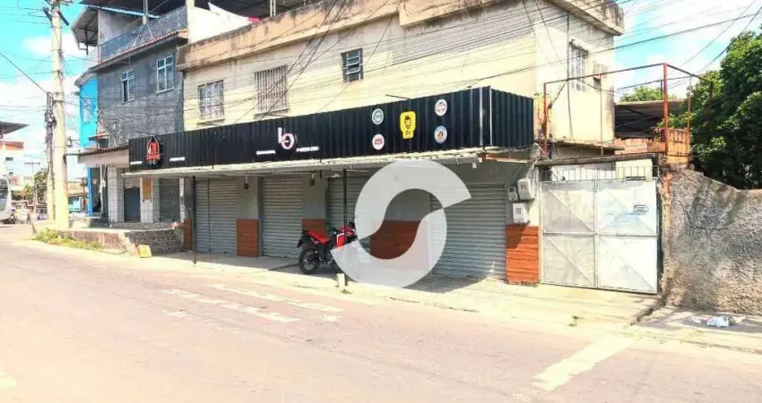 Galpão à venda, 350 m² por r$ 280.000,00 - amendoeira - são gonçalo/rj