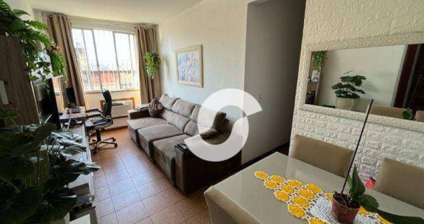Apartamento com 2 dormitórios à venda, 48 m² por R$ 125.000,00 - Fonseca - Niterói/RJ