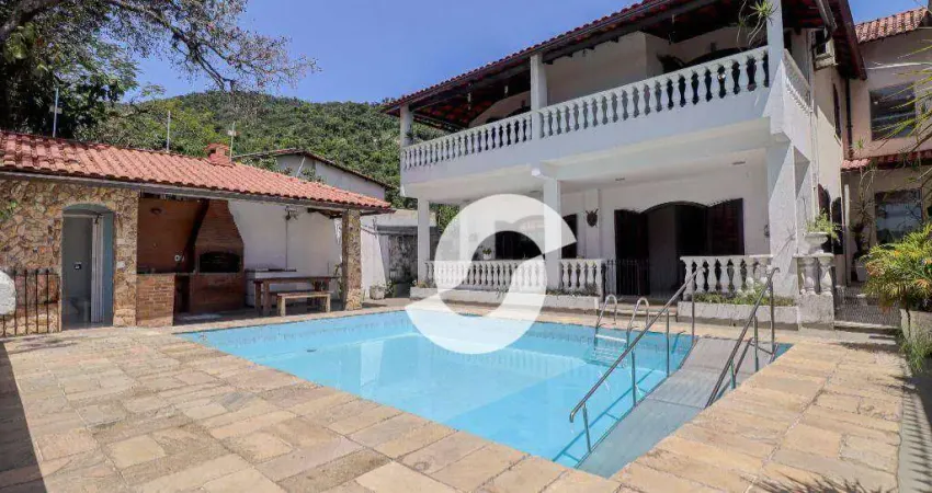 Casa com 8 dormitórios à venda, 579 m² por r$ 2.900.000,00 - charitas - niterói/rj