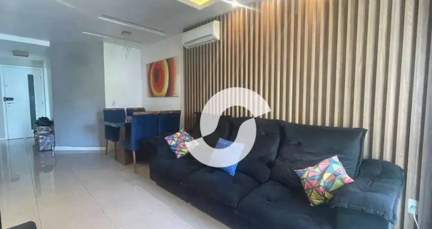 Apartamento com 2 dormitórios à venda, 73 m² por r$ 600.000,00 - itaipu - niterói/rj