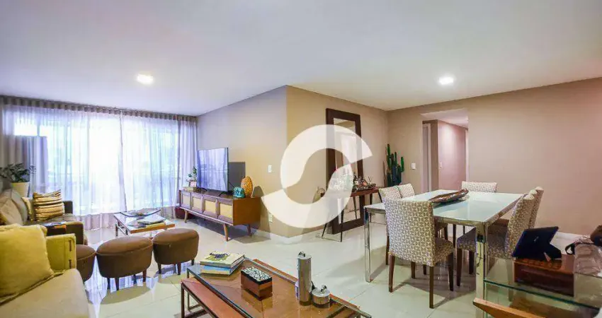 Apartamento com 4 dormitórios à venda, 182 m² por R$ 1.750.000,00 - Icaraí - Niterói/RJ
