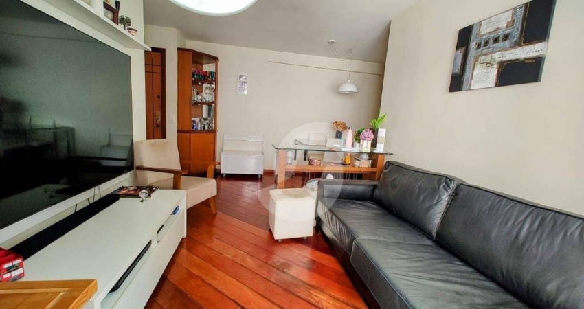 Apartamento com 3 dormitórios à venda, 95 m² por R$ 530.000,00 - Santa Rosa - Niterói/RJ