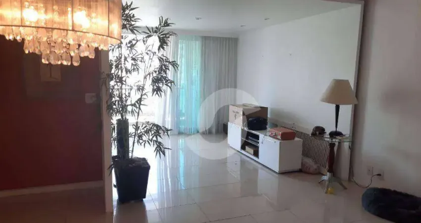 Apartamento com 3 dormitórios à venda, 126 m² por r$ 1.160.000,00 - jardim icaraí - niterói/rj