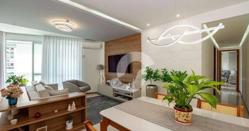 Apartamento com 2 dormitórios à venda, 96 m² por R$ 950.000,00 - Icaraí - Niterói/RJ