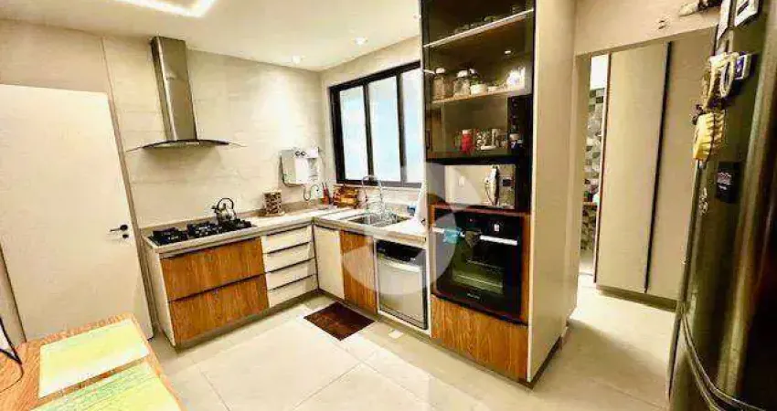 Apartamento com 3 dormitórios à venda, 120 m² por r$ 890.000,00 - icaraí - niterói/rj