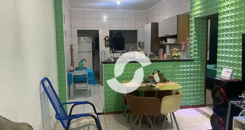 Casa com 2 dormitórios à venda, 60 m² por r$ 195.000,00 - barro vermelho - são gonçalo/rj