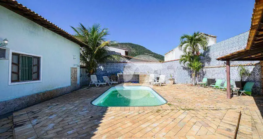 Casa com 4 dormitórios à venda, 222 m² por r$ 980.000,00 - itaipu - niterói/rj