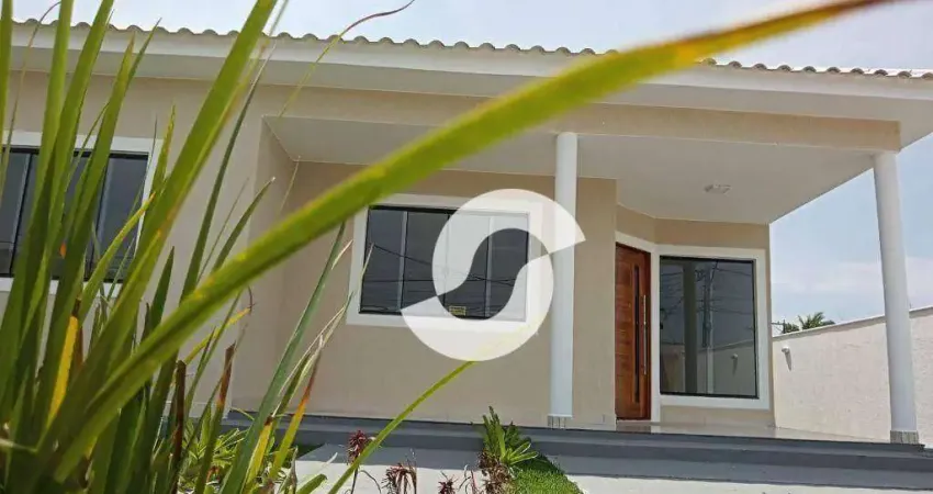Casa com 3 dormitórios à venda, 108 m² por r$ 590.000,00 - itaipuaçu - maricá/rj