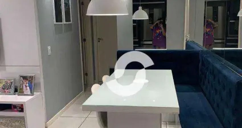 Excelente apartamento 75m², 2 Quartos, fino acabamento, condomínio com lazer de clube. Localização estratégica: Niterói, SG, praias, Região dos Lagos