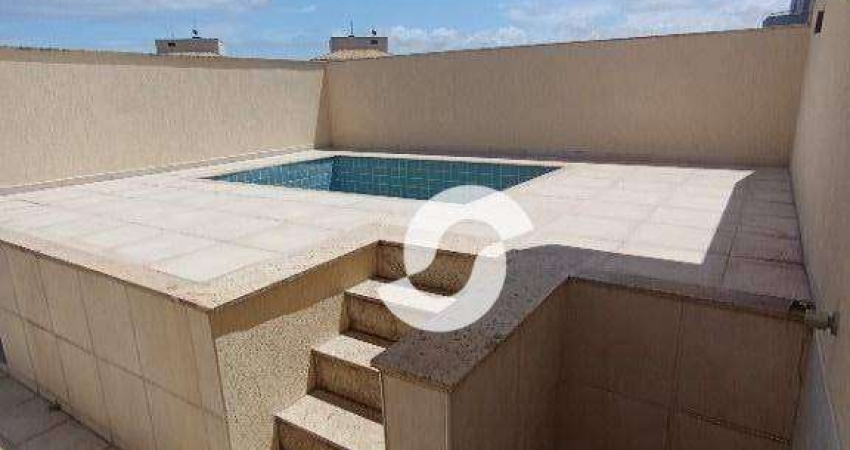 Cobertura com 3 dormitórios à venda, 240 m² por R$ 1.480.000,00 - Itacoatiara - Niterói/RJ