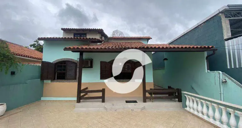 Excelente Casa no Fonseca com 4 dormitórios à venda, 166 m² por R$ 579.000 - Fonseca - Niterói/RJ