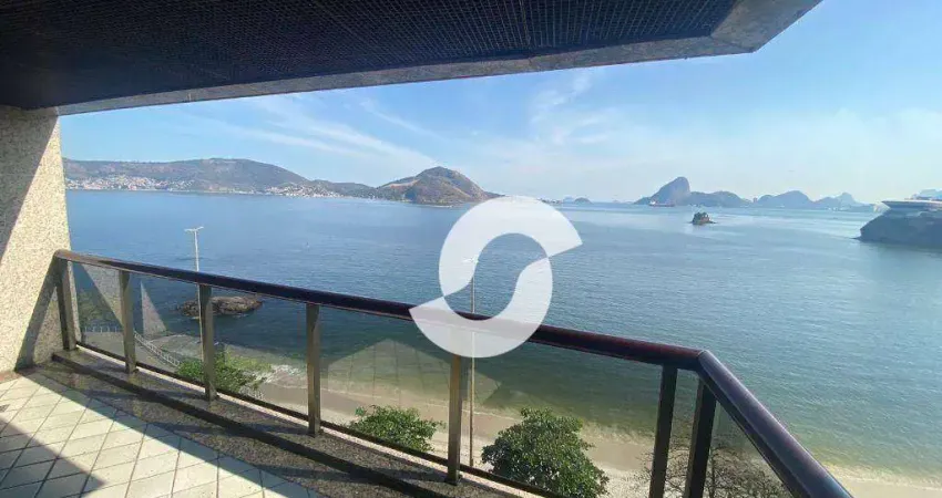 Apartamento com 4 dormitórios à venda, 280 m² por r$ 2.500.000,00 - ingá - niterói/rj