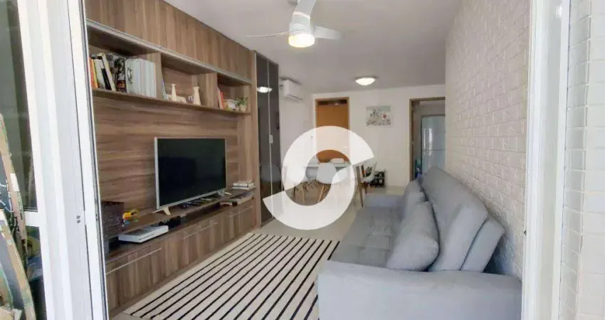 Apartamento com 2 dormitórios à venda, 94 m² por r$ 800.000,00 - icaraí - niterói/rj