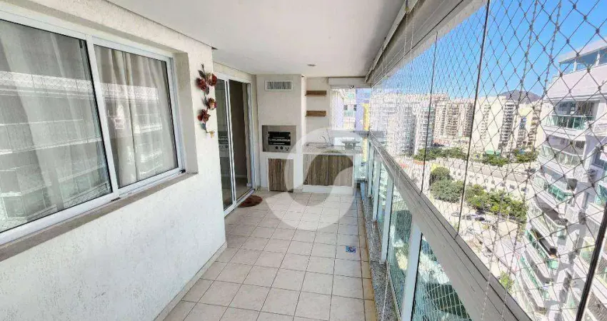 Apartamento com 2 dormitórios à venda, 95 m² por R$ 995.000,00 - Icaraí - Niterói/RJ