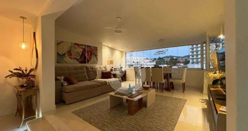 Cobertura com 4 dormitórios à venda, 266 m² por R$ 1.600.000,00 - Icaraí - Niterói/RJ
