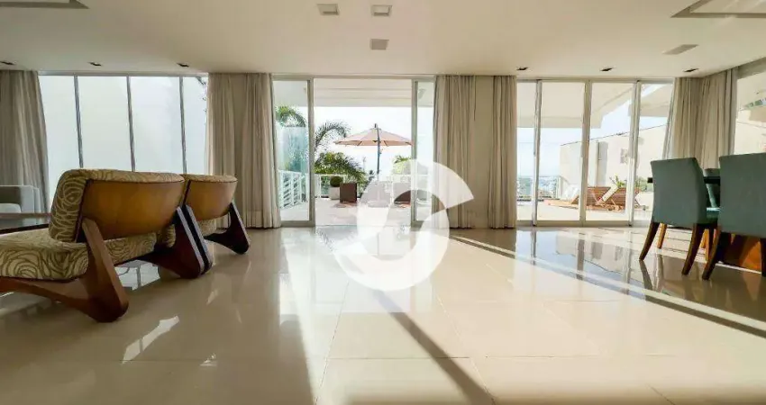 Casa com 5 dormitórios à venda, 620 m² - charitas - niterói/rj