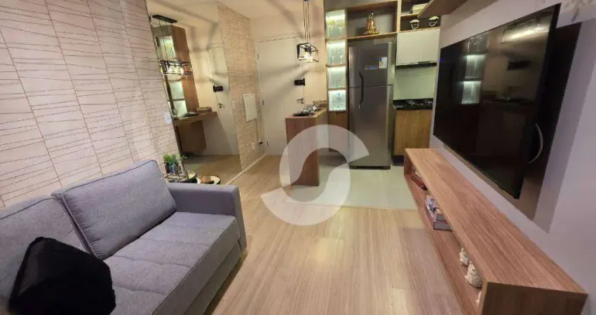 Studio com 1 dormitório à venda, 49 m² por r$ 535.000,00 - icaraí - niterói/rj