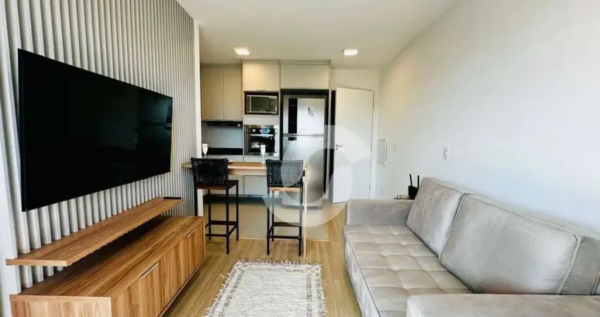 Apartamento com 1 dormitório à venda, 49 m² por r$ 550.000,01 - icaraí - niterói/rj