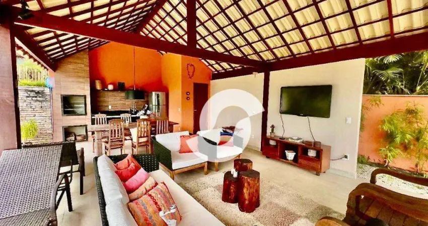Casa com 4 dormitórios à venda, 500 m² por r$ 2.800.000,00 - piratininga - niterói/rj
