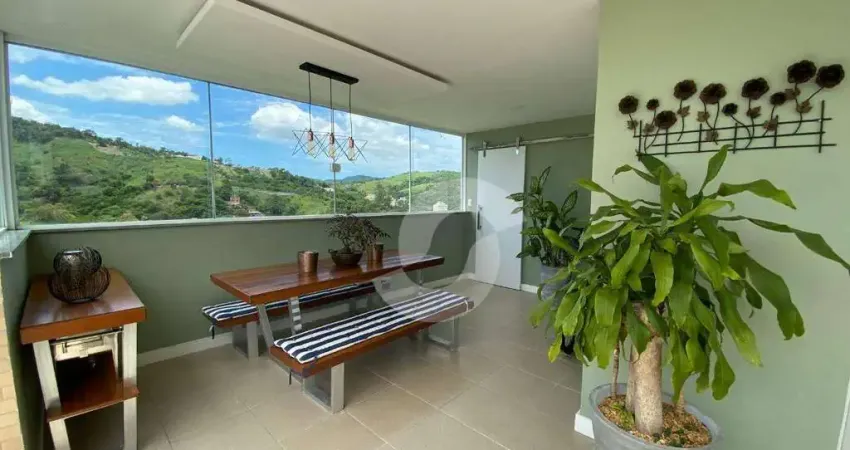 Cobertura com 3 dormitórios à venda, 140 m² por R$ 660.000,00 - Maria Paula - São Gonçalo/RJ