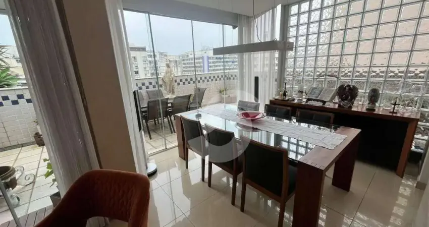 Cobertura com 3 dormitórios à venda, 225 m² por r$ 1.415.000,00 - ingá - niterói/rj