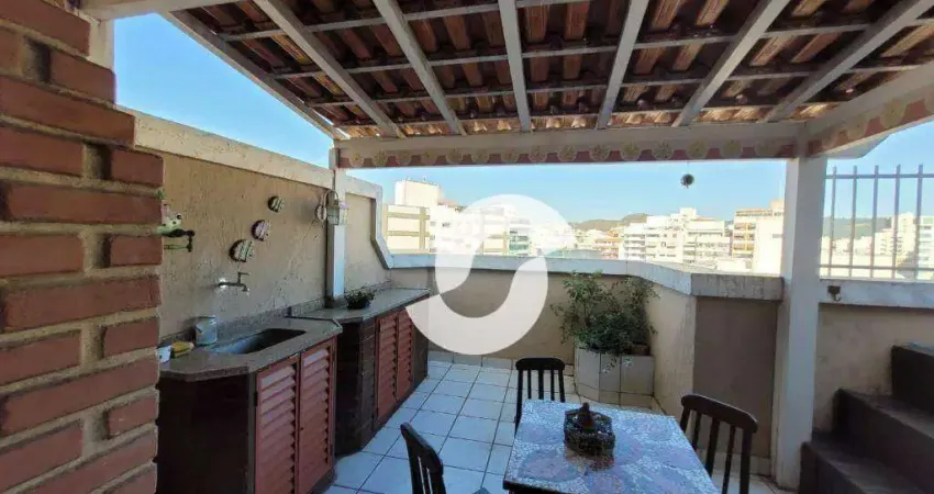 Cobertura à venda, 165 m² por R$ 1.250.000,00 - Icaraí - Niterói/RJ