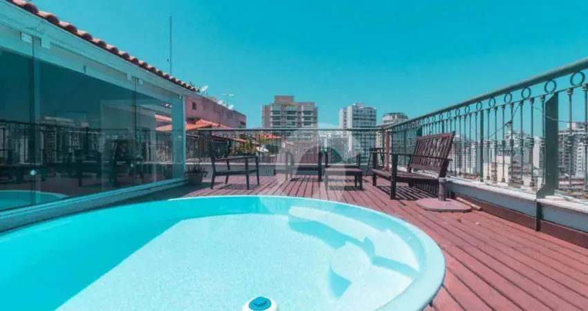 Cobertura com 5 dormitórios à venda, 220 m² por R$ 1.490.000,00 - Pe Pequeno - Niterói/RJ