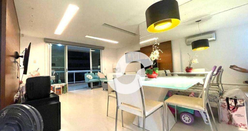 Apartamento com 3 dormitórios à venda, 130 m² por R$ 1.595.000,00 - Icaraí - Niterói/RJ