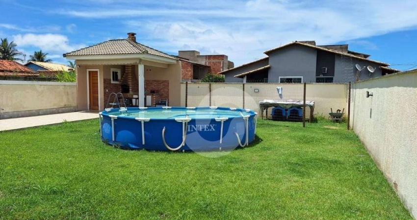 Ótima Casa com 3 dormitórios à venda, 105 m² por R$ 550.000 - Jardim Atlântico Central (Itaipuaçu) - Maricá/RJ