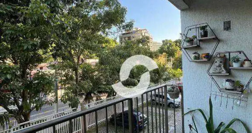 Apartamento com 3 dormitórios à venda, 76 m² por r$ 660.000,00 - gragoatá - niterói/rj