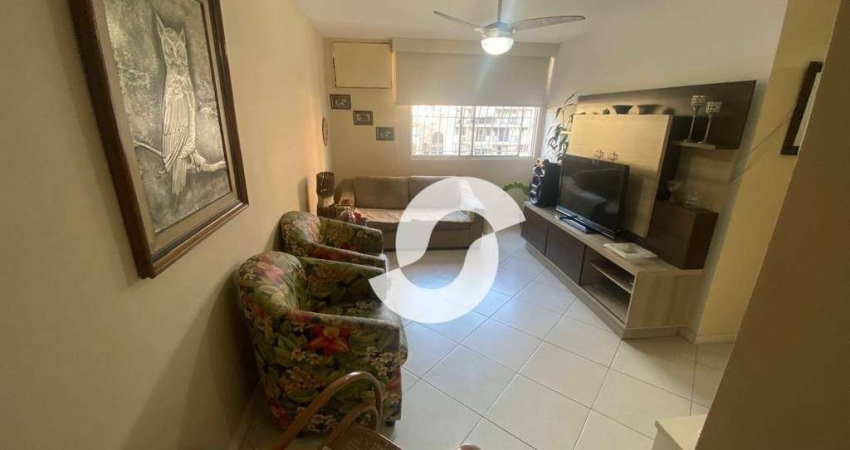 Apartamento com 2 dormitórios à venda, 66 m² por R$ 400.000,00 - Icaraí - Niterói/RJ