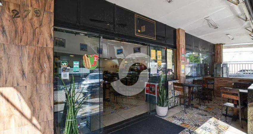 Ponto à venda, 169 m² por r$ 600.000,00 - piratininga - niterói/rj