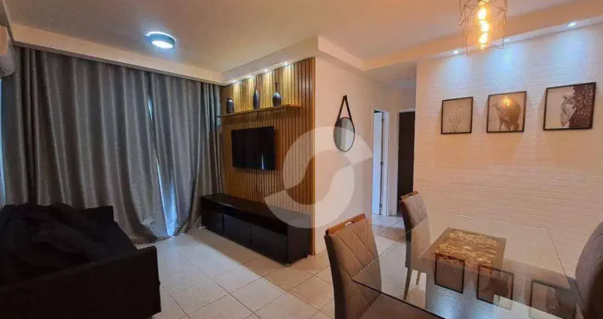 Apartamento com 2 dormitórios à venda, 55 m² por R$ 550.000,00 - Centro - Niterói/RJ