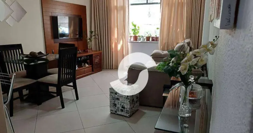 Apartamento com 2 dormitórios à venda, 90 m² por r$ 520.000,00 - icaraí - niterói/rj