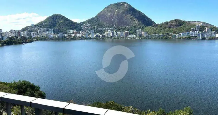 LINDO APARTAMENTO 3 QUARTOS (2 SUÍTES), 1 VAGA. VISTA PARA A LAGOA RODRIGO DE FREITAS - R$ 2.160.000