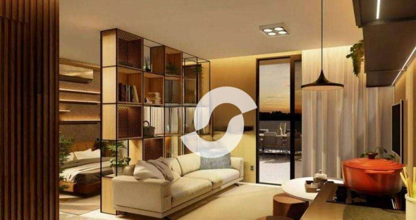 Apartamento com 1 dormitório à venda, 36 m² por R$ 340.000,00 - Ingá - Niterói/RJ