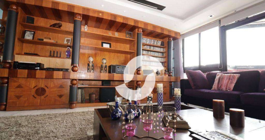 Apartamento com 4 dormitórios à venda, 300 m² por R$ 3.500.000,00 - Icaraí - Niterói/RJ