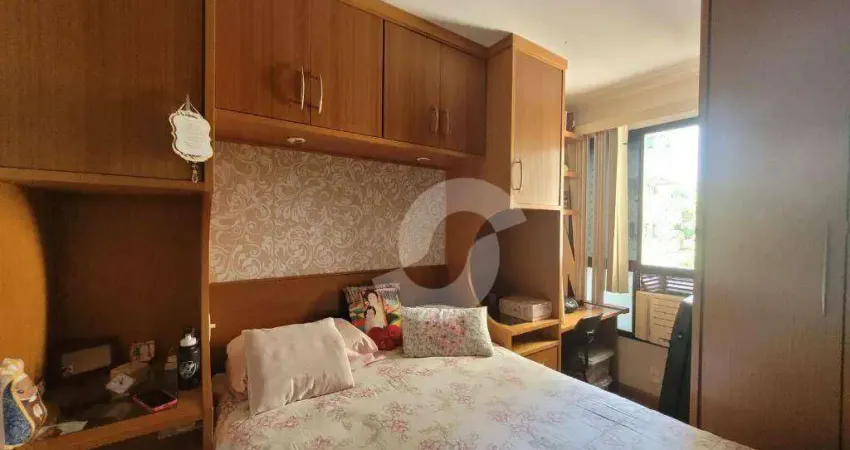 Apartamento com 2 dormitórios à venda, 70 m² por R$ 485.000,00 - Santa Rosa - Niterói/RJ