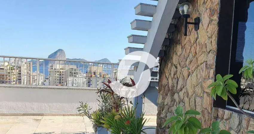 Icaraí, acorde todos os dias com essa linda vista da Baía de Guanabara! Cobertura Duplex, 4 quartos, junto Campo de São Bento.