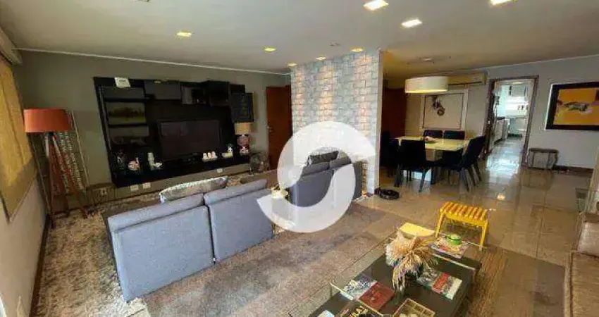 Apartamento com 4 dormitórios à venda, 187 m² por R$ 2.500.000,00 - Ingá - Niterói/RJ