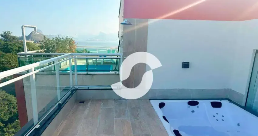 Cobertura com 3 dormitórios à venda, 211 m² por R$ 1.350.000,00 - Icaraí - Niterói/RJ