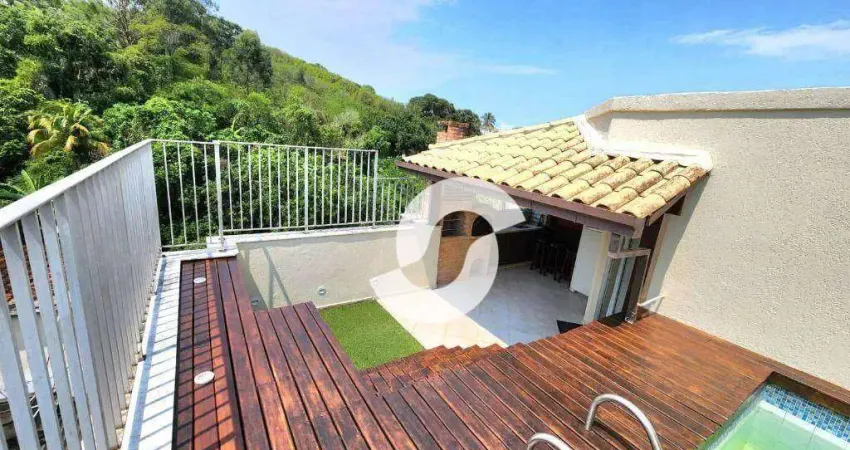 Cobertura com 3 dormitórios à venda, 200 m² por R$ 850.000,00 - Ingá - Niterói/RJ