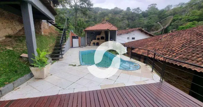 Casa com 4 dormitórios à venda, 450 m² por r$ 1.290.000,00 - itaipu - niterói/rj